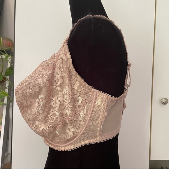 Pour Moi lace bra in blush size UK 32J - Picture 4 of 16